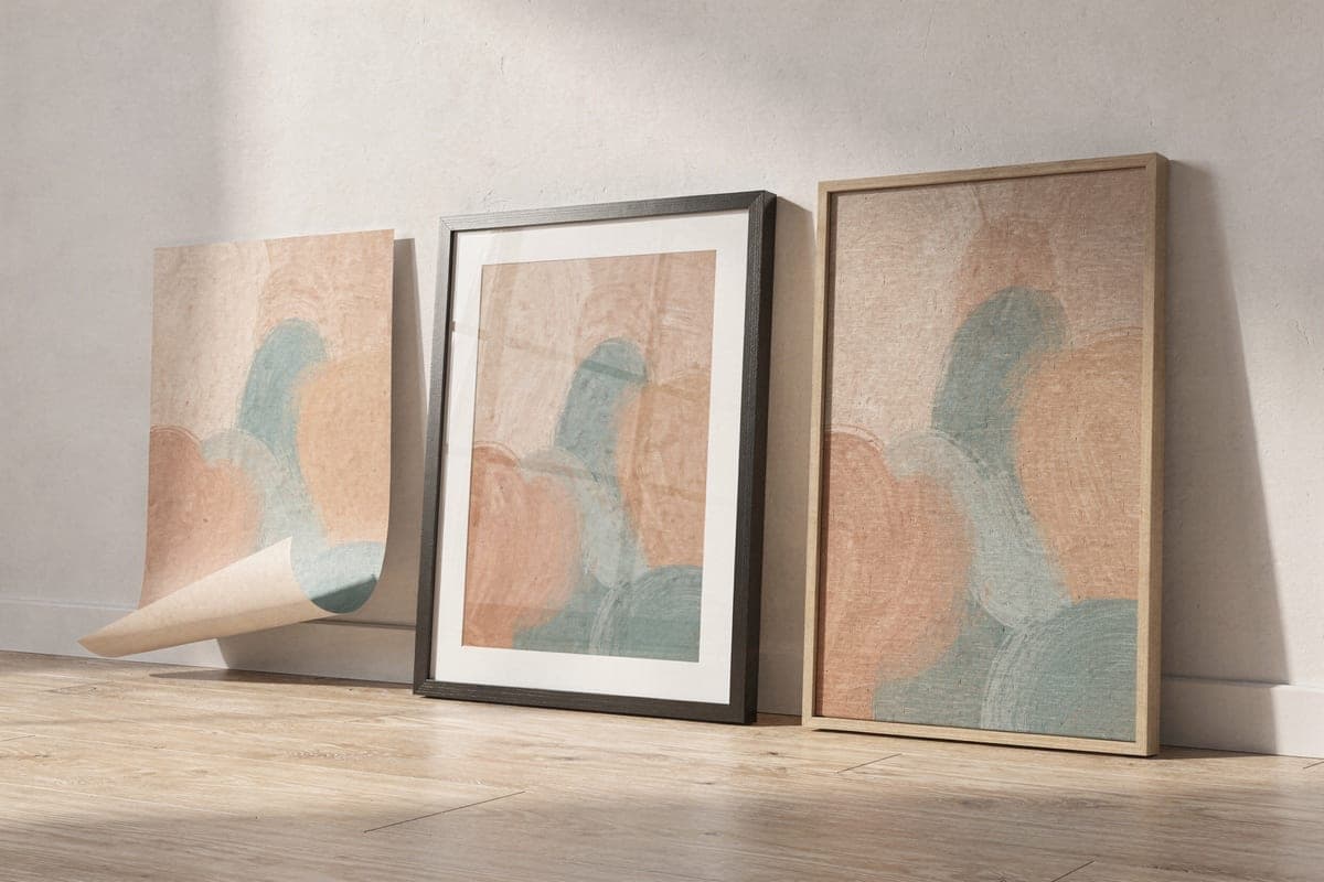 Canvas vs framed poster vs art print: which should you buy?